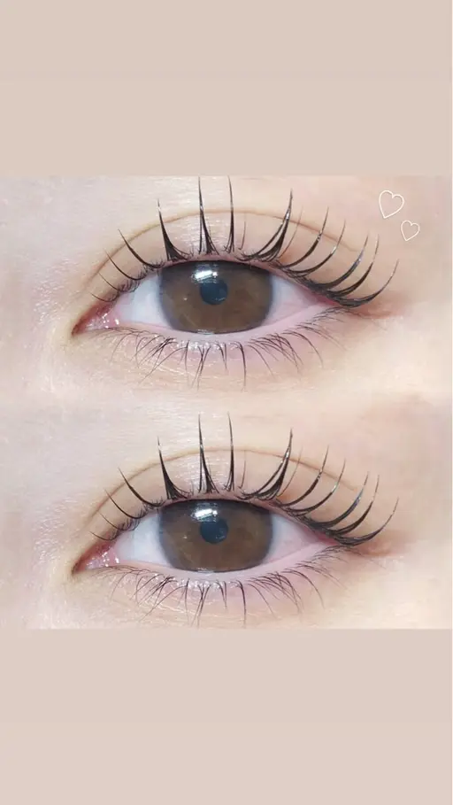 【マツエク】Flatlush100 束感仕上げ