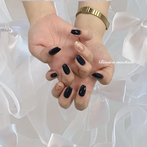 〈初回ソフトオフ無料⟡.·〉(オフあり）🖤ハンドワンポイントアート🖤 【N ￥ 5,830 R ￥ 6,830 】