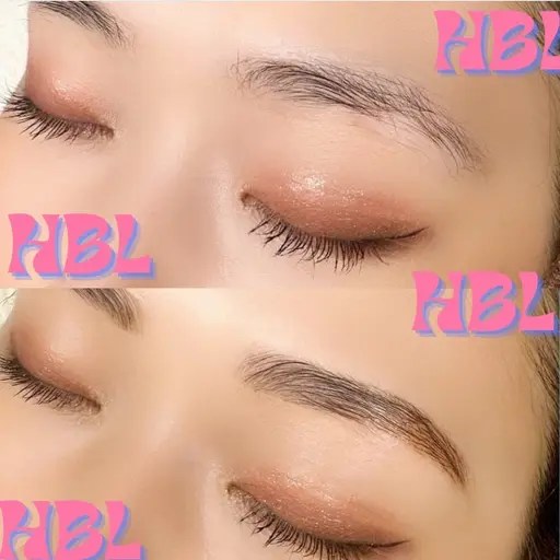 【眉毛生え癖修正🪡】次世代ハリウッドブロウリフト✨パーマで毛流れを整えWaxで美眉に🤍