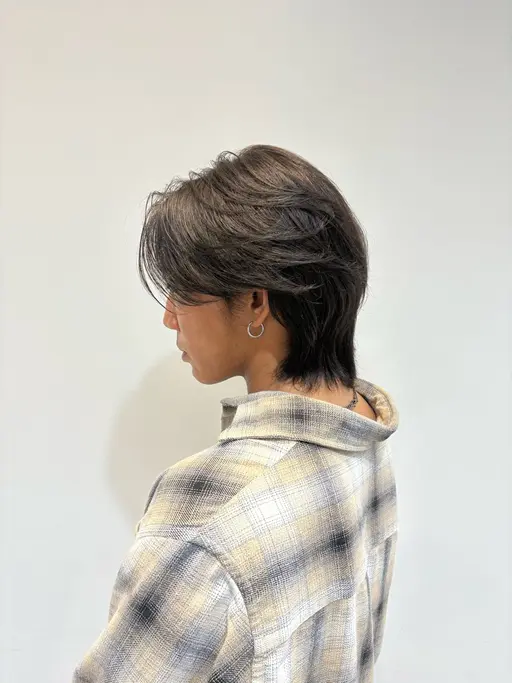 【メンズウルフ・ミディアム限定】 カット