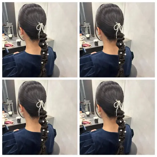 土日朝限定、推し活やお出かけ前のヘアセット⭐️