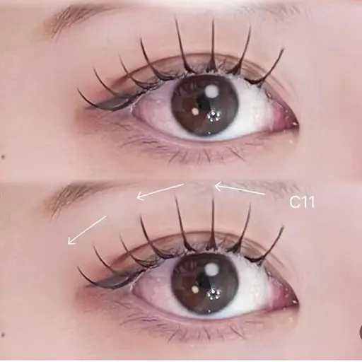 大人気👥🍭🍥高級国産エクステンション睫毛ナチュラルフラットラッシュ70本長持ち🍯LED無料付き🕎