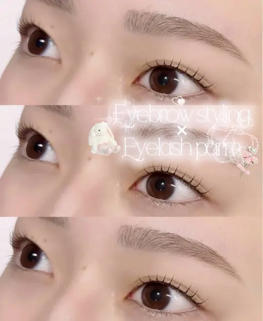 美眉アイブロウスタイリング🎀毛量調節＆スタイリング込