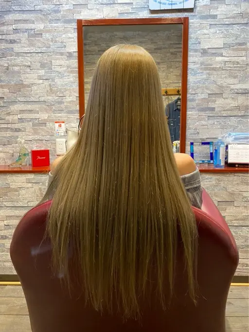 うる艶✨ヘアカラー+酸熱トリートメント