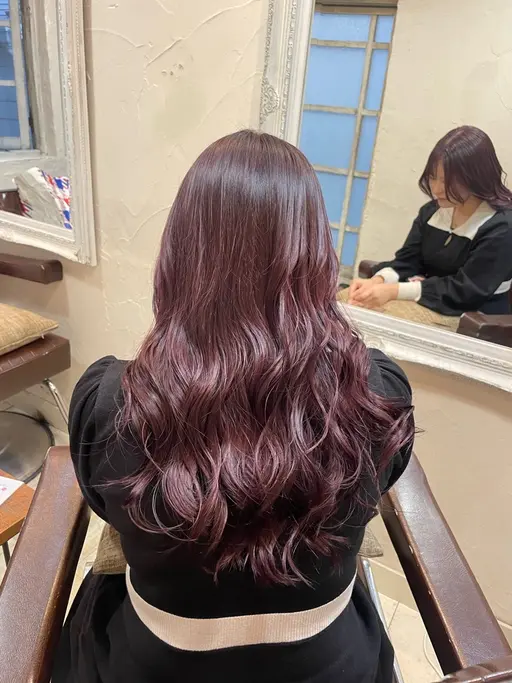 【随時募集中‼️】ちゅるちゅるワンカラー🍒＋3stepトリートメント🍀(シャンプーブロー代込み)