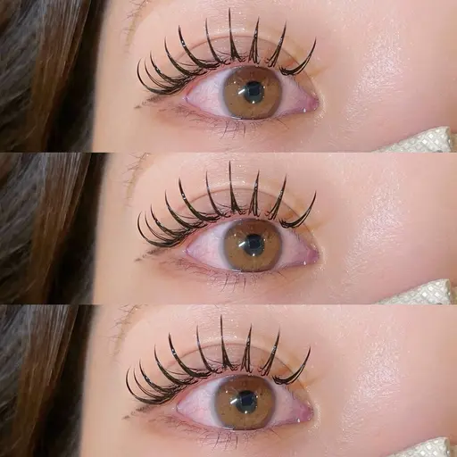 【✨下がりまつ毛さんおすすめ👀🩵✨】🉐平日限定40%off🎀&healthy120本/コーティング仕上げ