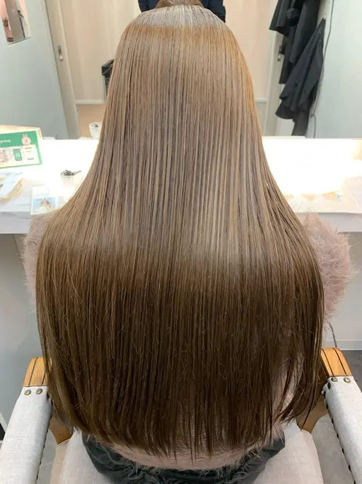 ミニモ限定　1番人気👆お試しを！⭐️【最新★酸熱融合型】METEO髪質改善TR+カット+3stepトリートメント