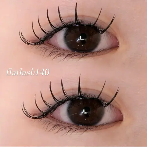 【本日限定】【オフ込み】フラットラッシュ100​〜​140本💖束感まつ毛無料です✨