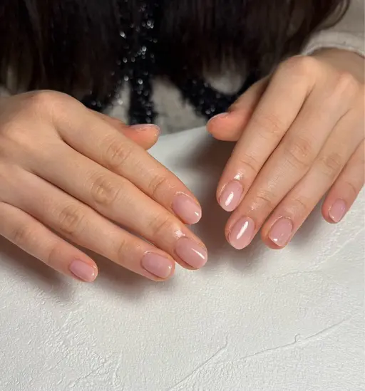 【オフあり・長さだし】ワンカラー🫧‪甘皮ケア込み