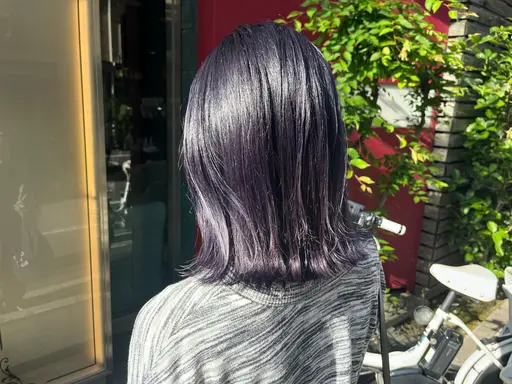 🫧髪質改善カラー＋oggi treatment&sp［7分］🫧ケア剤で艶髪キープ🧚🏻‍♀️🩷