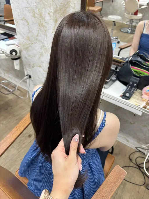 透明感カラー+4stepトリートメント🌷♡