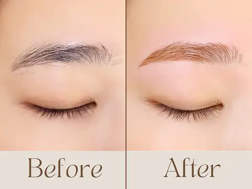 眉毛の脱色　　メンズにも人気！