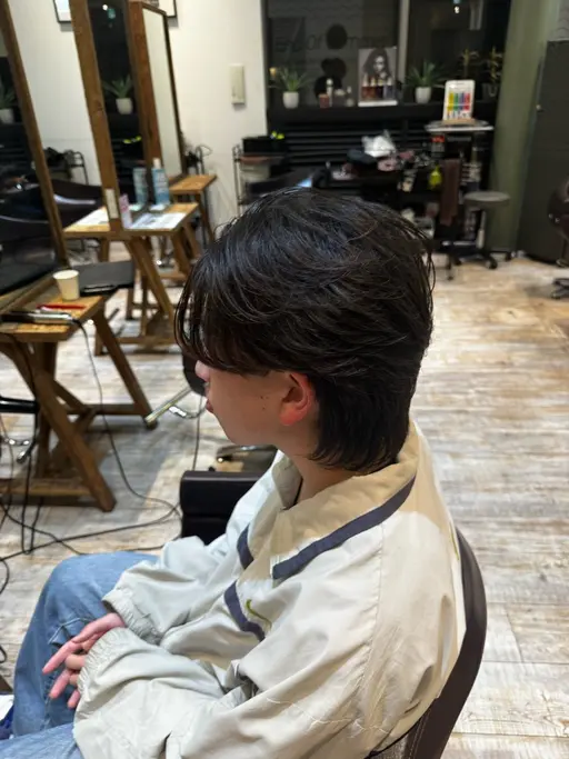 メンズカット＋韓国風パーマ+トリートメント