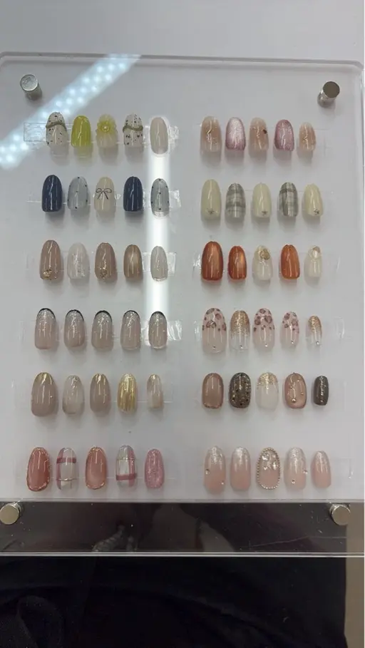 定額デザイン　フィルイン練習モデル　（オフ有）⚠️現金のみ⚠️こちらの都合により別のスタッフが施術