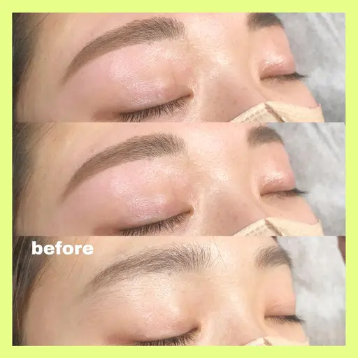 【本格】眉毛Wax脱毛　メンズ⭕️