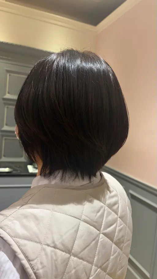 （水金限定）ショートボブカット＋トリートメントサービス✨️