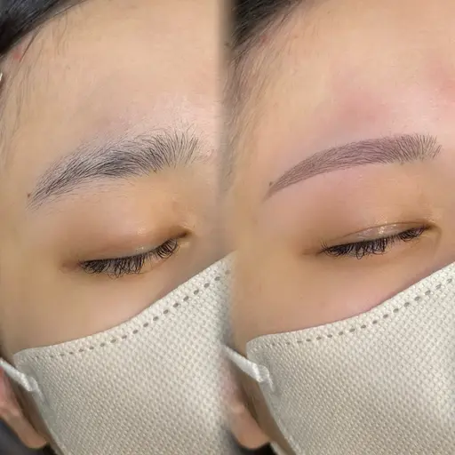 美眉アイブロウWAX(間引き・メイクあり) ¥5,200