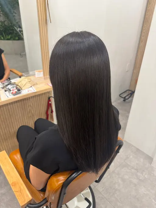 4月限定クーポン❣️☔️縮毛矯正（全体）☔️