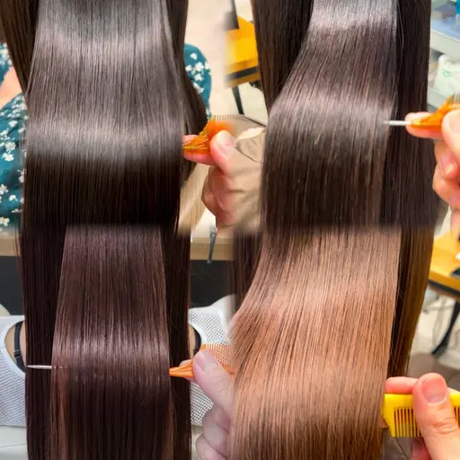 【人気No.1💇🏻‍♀️】新生活で美髪へ導くサラ艶髪質改善ストレート✨