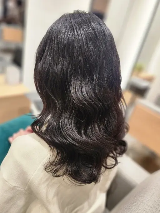 💜限定コテ巻風デジタルパーマ💜極上トリートメント付(変更可)💜