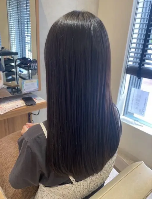 🍀【毛先カット】セミロングorロングの女性限定！！🪽‪トリートメント付き