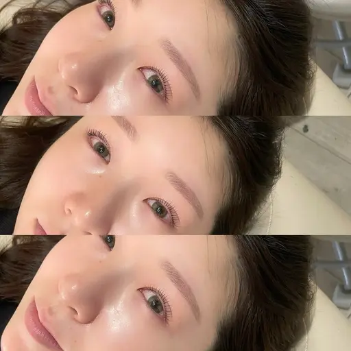 まつ毛パーマ×眉毛