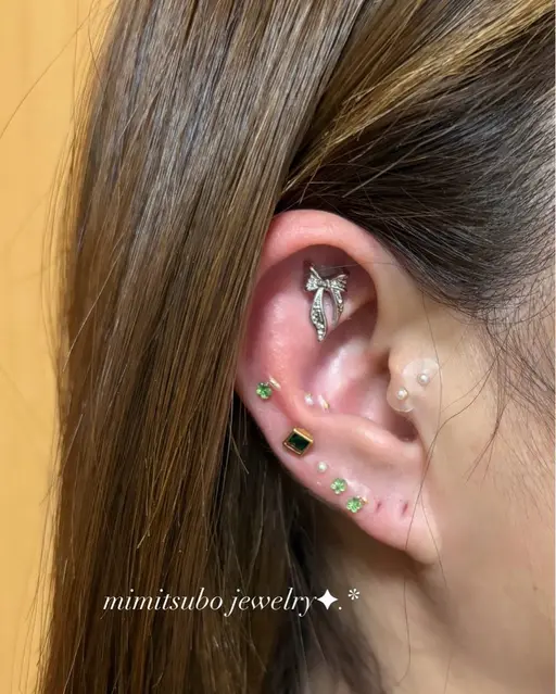 【ご新規様】耳つぼジュエリー付け放題