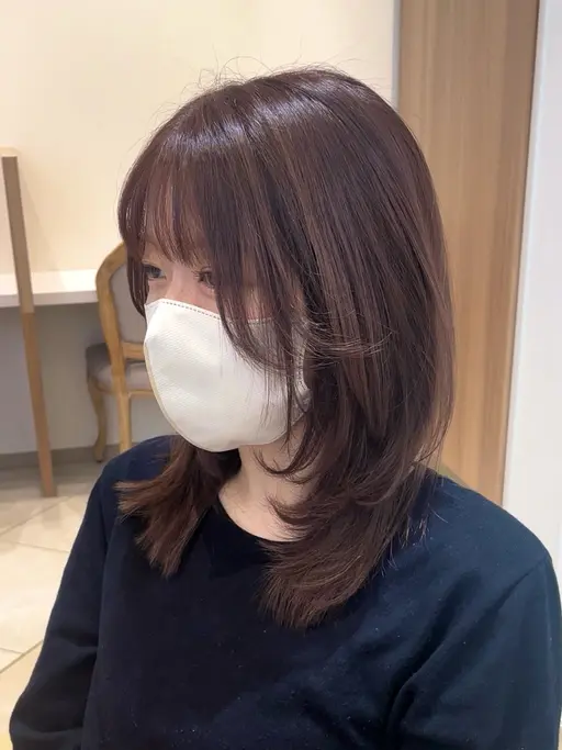 ☆レディース限定☆似合わせレイヤーカット✂️＋透明感カラー✨