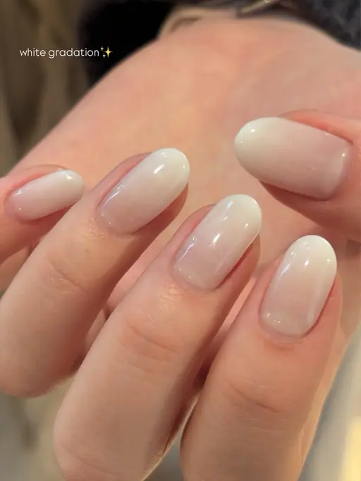 【5名限定❗️検定色メニュー‼️】ホワイトカラーグラデーション⛅️【オフ+¥1,000】《必ず詳細をお読みください》