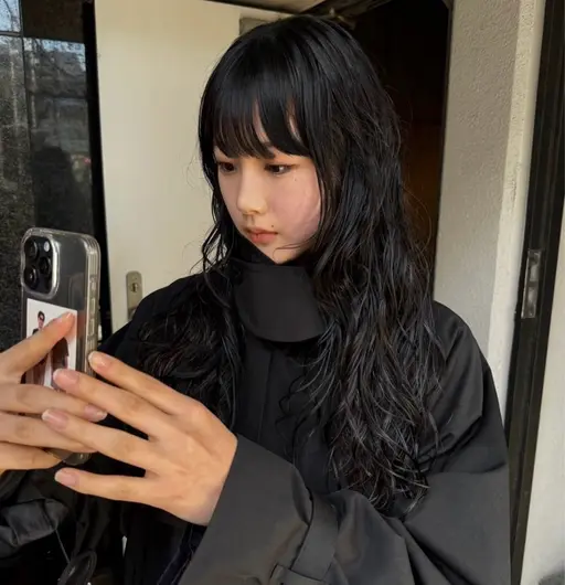 🧶カット＋柔らかいゆるパーマ🪢【ロングヘア】ナチュラルにパーマをかけたい方💖💕💕💕