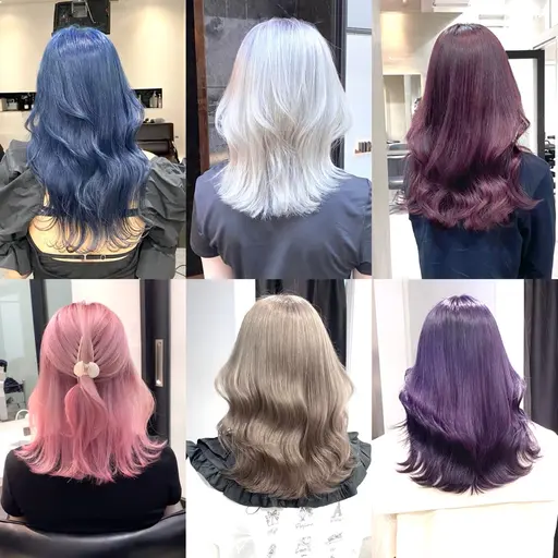 【5月平日限定】ダブルカラー(ブリーチ1回+全体カラー)