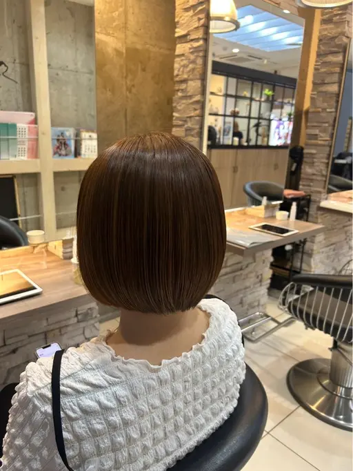 Bob Cut ✂︎🤎［Aujuaシャンプー・トリートメント付き🫧］