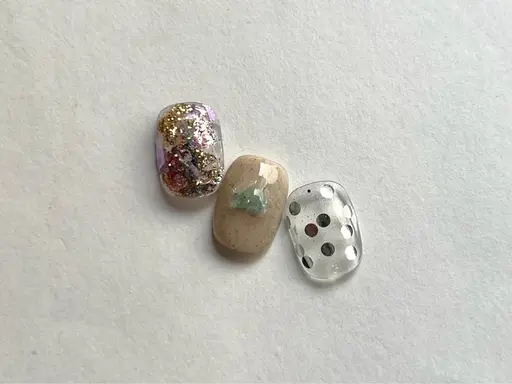【HANDでもFOOTでもOK】１カラー・マグネットネイル・砂ジェル・マイカジェルから選べる１Colorモデル様募集