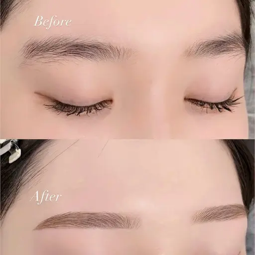 【黄金比✨】女性限定‼️アイブロウスタイリング🍀⭐️(ワックス脱毛)(メイク込)施術時間目安90~120分になります。