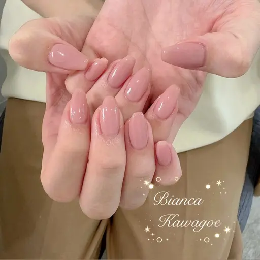 オフ有✨【ハンドシンプルネイル💅】川越/本川越/パラジェル登録店/バイオジェル/ワンカラー/グラデーション