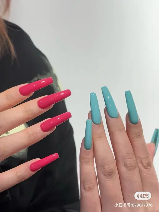 🩷チップ長さだし10本+ワンカラー・マグネット・ラメグラ　オフ無し