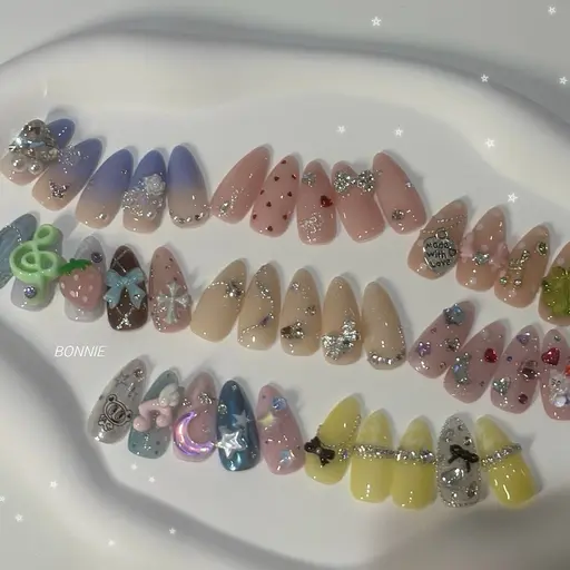 🥝4月限定🥝パーツ付け放題フリーアート(オフ代込)