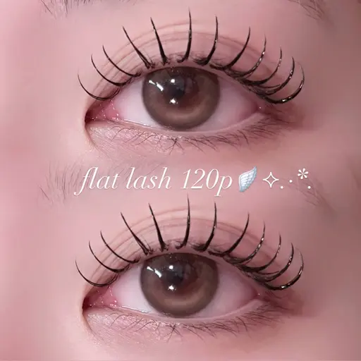 【✨モチ重視さん人気No.1✨】⟡🎀LEDエクステ100~120本🎀アイパック➕束感コーティング仕上げ♡