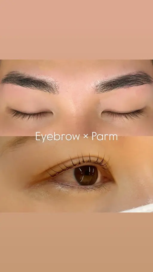 【まつげパーマ ➕ 眉WAX 】 Set Menu✨🌴
