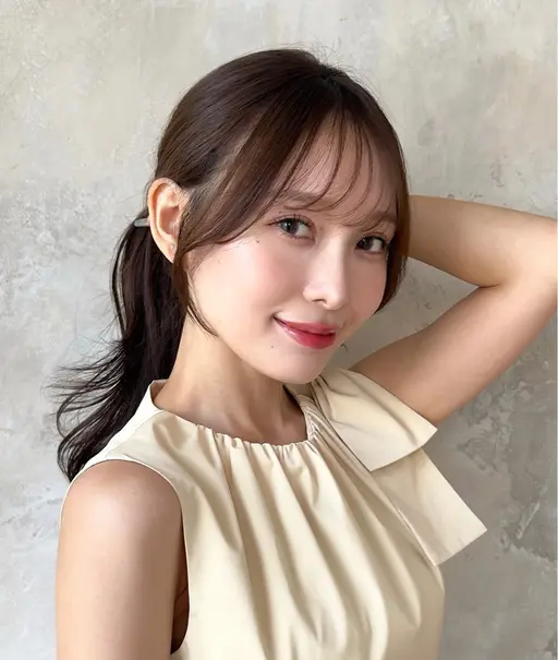 《新規》🌷似合わせ前髪.お顔まわりカット&うるつやカラー&ケアトリートメント🌷10000