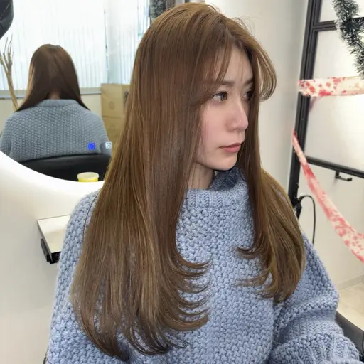 『ご新規様限定‼️』寒色系ブリーチなしダブルカラー