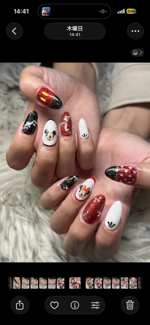 ジェルネイルやり放題✨持ち込みデザインOK🙆♀️