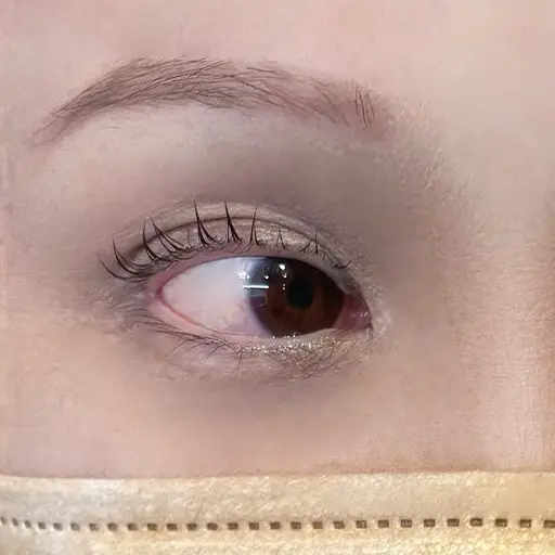 まつげパーマ (上のみ) 90分 練習モデルのため お直し、返金不可