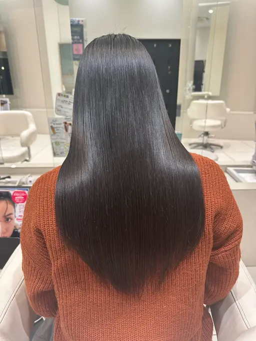 【新規限定】🍀縮毛矯正+🥣カラー+✂️カット+✨バイカルテトリートメント