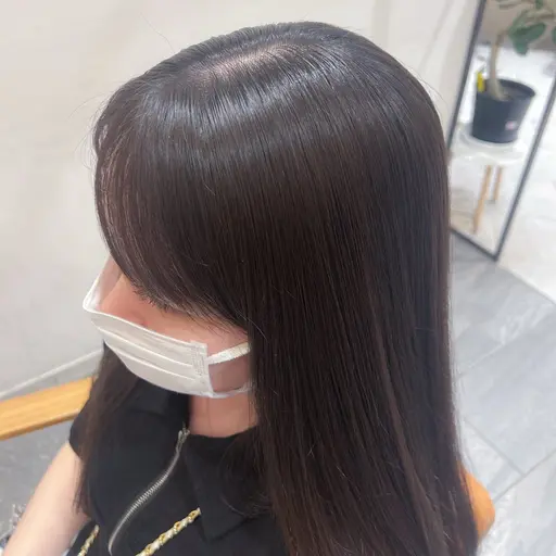 【🧸リタッチカラー🧸】少ないダメージで髪色を整えさせていただきます✨外内部補修トリートメント付き🧴