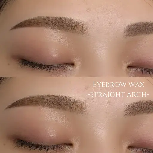 美眉毛wax💖(カット、間引き、毛量調節、メイク仕上げ◎)