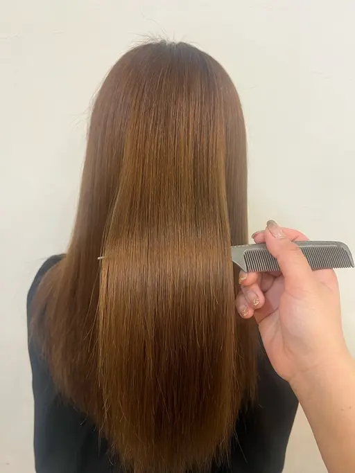 顔周り縮毛矯正