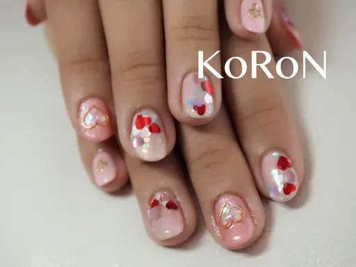 初回限定*オフなし*やり放題コース 痛ネイル・3dネイルは別メニューになります。