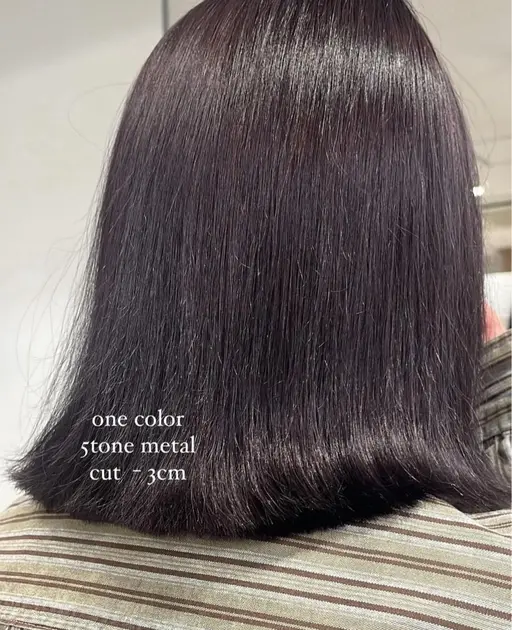 【❤️‍🔥カットあり】カット✂︎➕ナチュラルワンカラー➕補修ケア艶々トリートメント