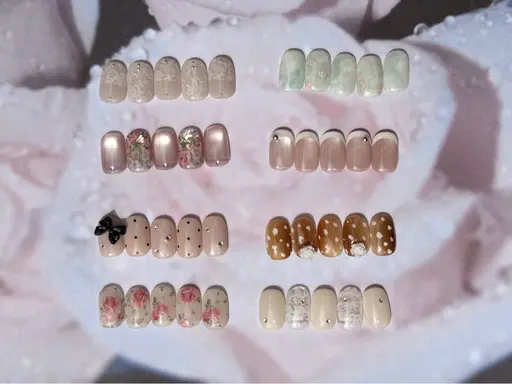 ［ジェルオフなし]新生活に向けて🍵season design course🌸￥8,800